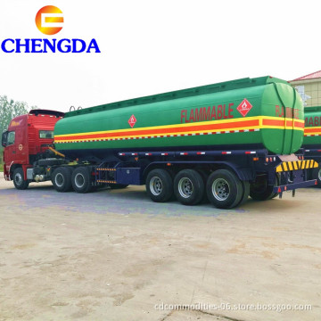 New Good Quality 3 Axle Fuel Tank Semi Trailer For Tractor